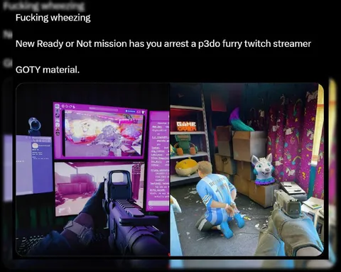 Furry Twitch Streamer Arrest Mission