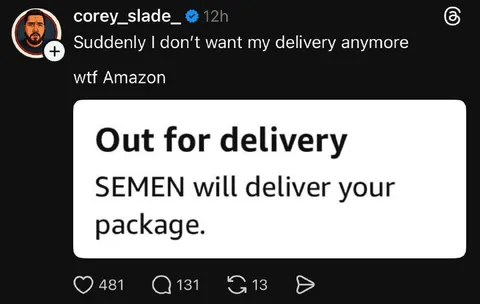 Semen Will Deliver Your Package