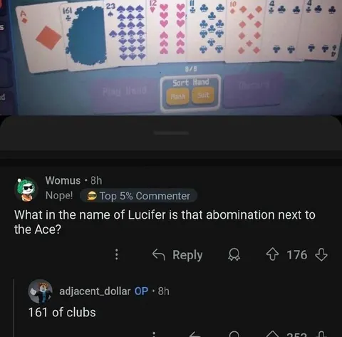 161 of Clubs Abomination
