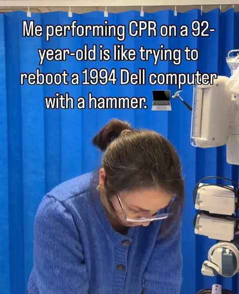 CPR on a 92-Year-Old