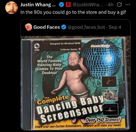 90s Dancing Baby Screensaver