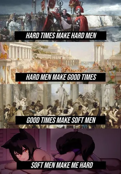 Hard Times Make Hard Men Cycle