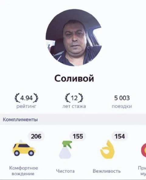 Идеальный водитель Соливой