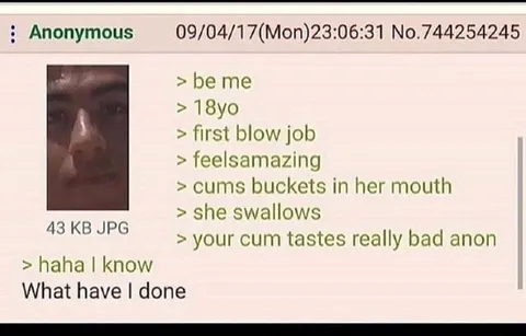 First Blowjob Regret