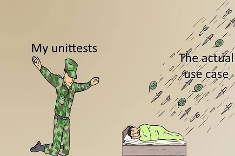 My Unit Tests vs Actual Use Case