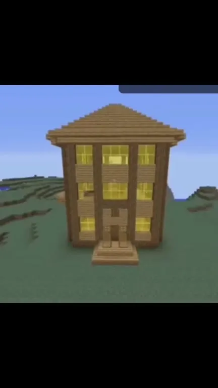 Дом в Minecraft улетает под Кирила
