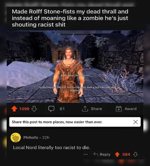 Racist Nord Refuses to Die