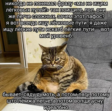 Ищу лёгкие пути и засыпаю