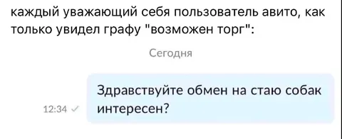 Обмен на стаю собак