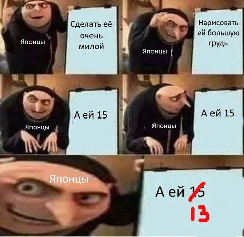 Японцы и возраст героини
