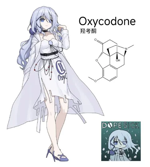 Oxycodone Anime Girl