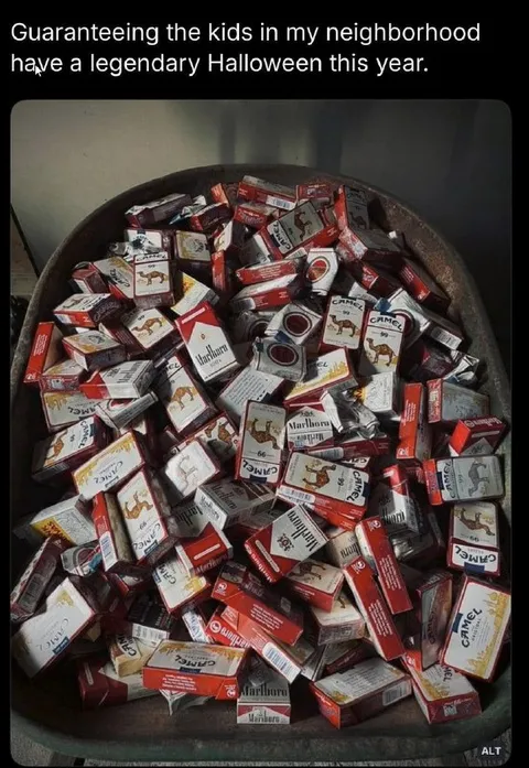Legendary Halloween Cigarettes