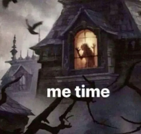 Me Time at the Haunted House