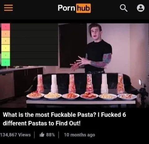 Most Fuckable Pasta