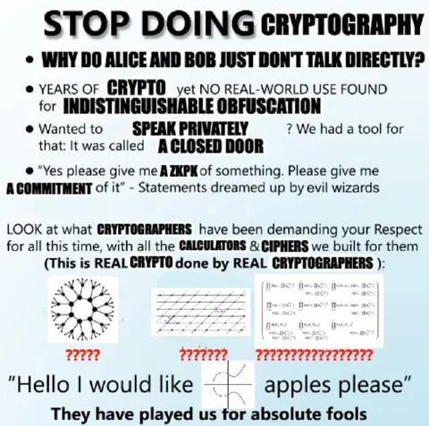 Stop Doing Cryptography