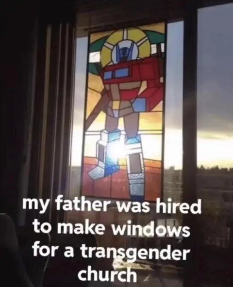 Transgender Church Stained Glass