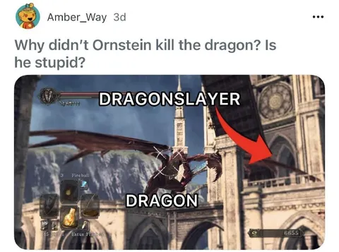 Ornstein Dragon Slayer Confusion