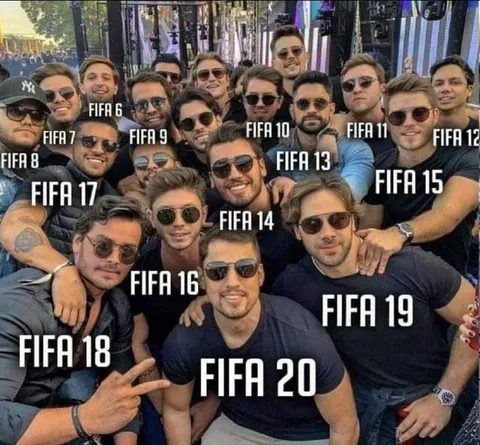 FIFA Games Group Photo