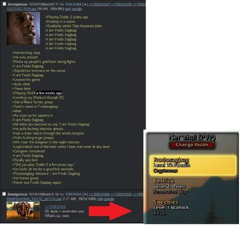 Frodo Sagbag Never Forgotten