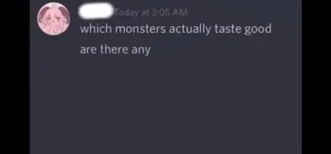 Which Monsters Taste Good
