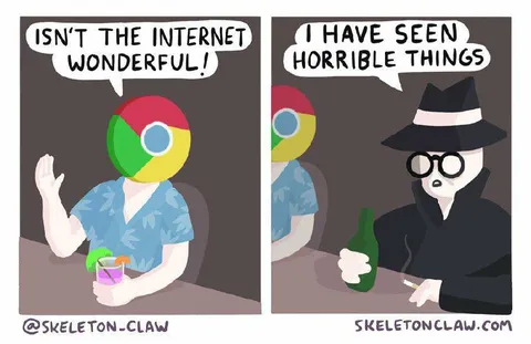 The Internet Is Wonderful and Horrible