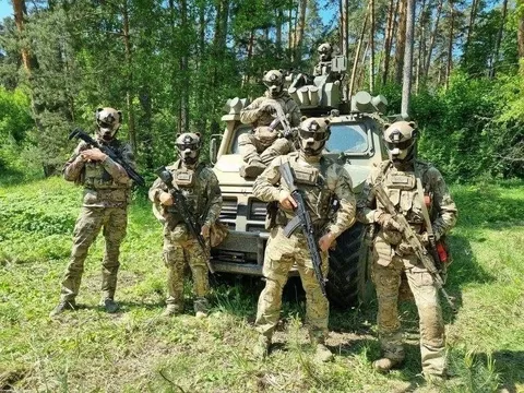 Спецназ в лесу