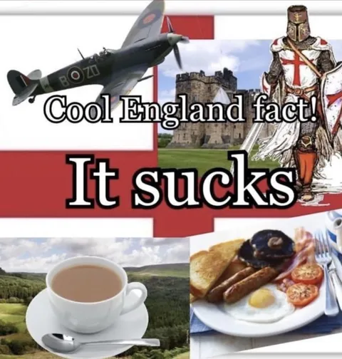 Cool England Fact It Sucks