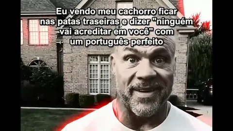 Cachorro falando português perfeito
