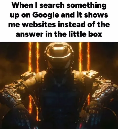Google Gives Websites Instead of Answers