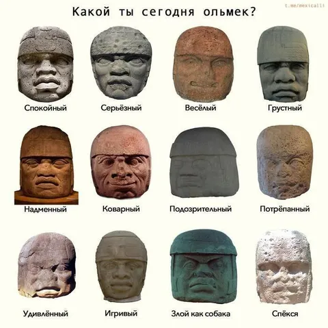 Какой ты сегодня ольмек?