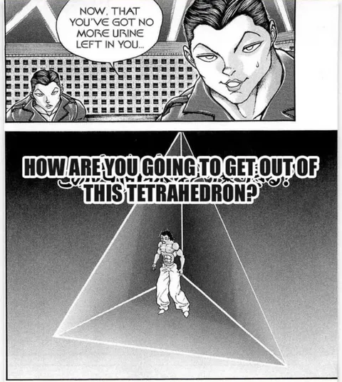 Trapped Inside a Tetrahedron