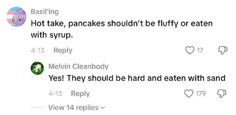 Pancakes With Sand