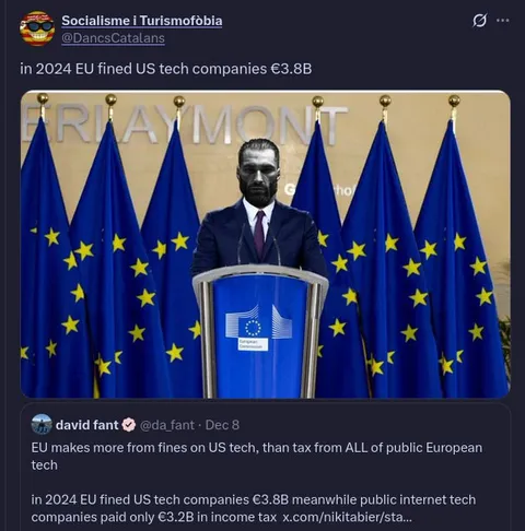 EU Fines US Tech More Than Taxes