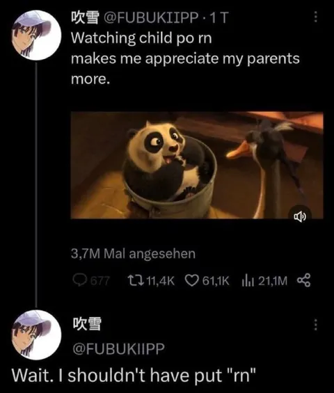 Watching Child Porn Typo