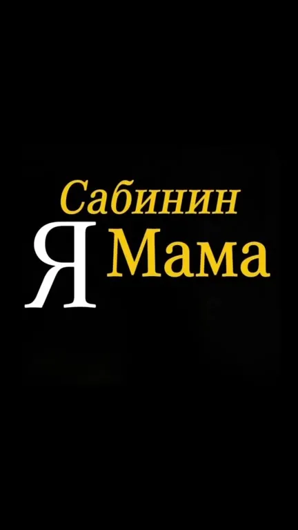 Сабинин едет домой
