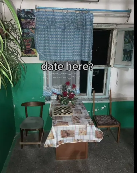 Date Here? Kitchen Table