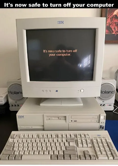 Safe to Turn Off Computer