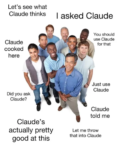 Everyone Keeps Asking Claude
