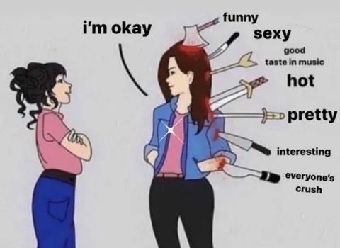 I'm Okay Girl Meme