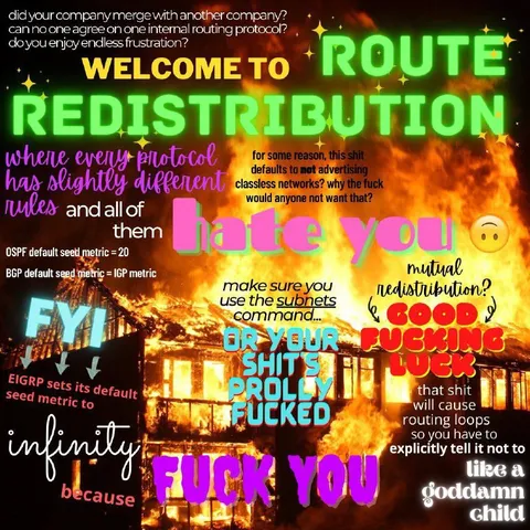 Welcome to Route Redistribution