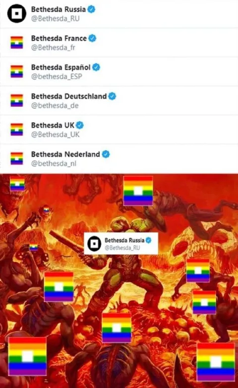 Bethesda Russia in Pride Hell