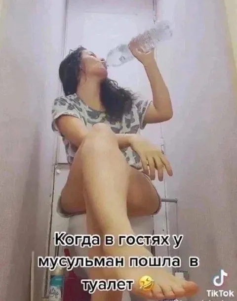 В гостях у мусульман пошла в туалет
