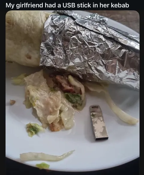 USB Stick in Kebab