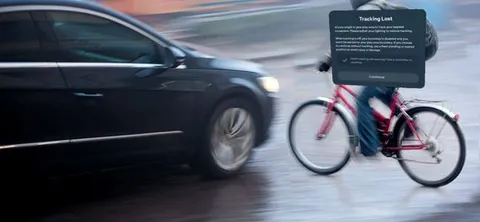 Tracking Lost Cyclist