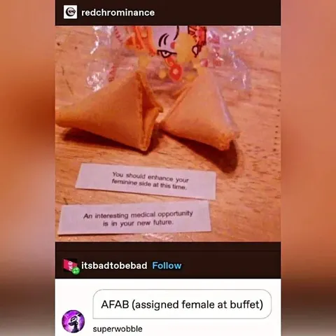 Assigned Female at Buffet