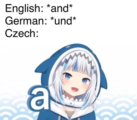Czech Word for And