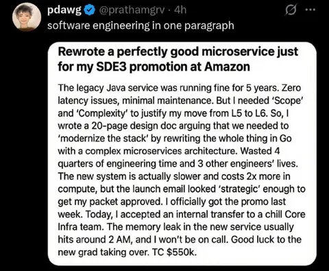 Software Engineering Promotion Story