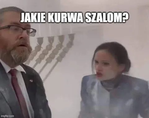 Jakie kurwa szalom?