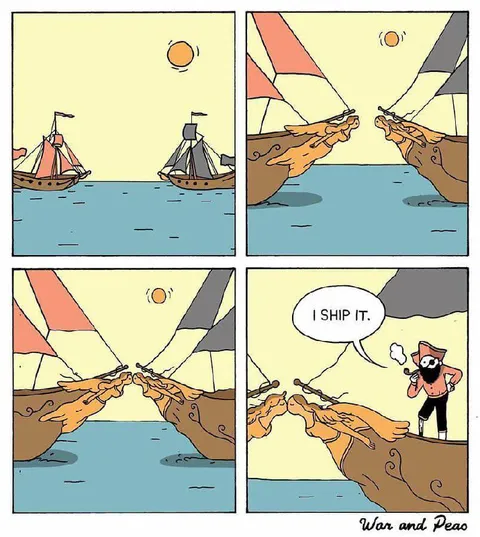 I Ship It Pirate Comic