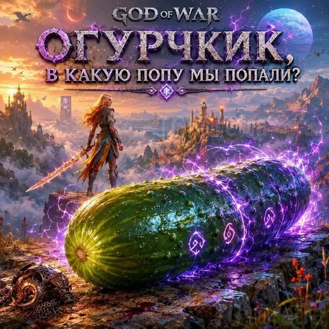 Огурки в God of War